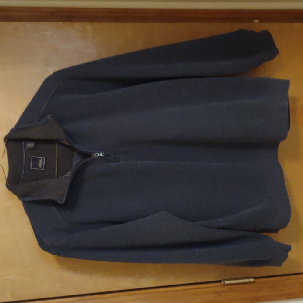 Lg. Blue colored sweatshirt beautiful blue.